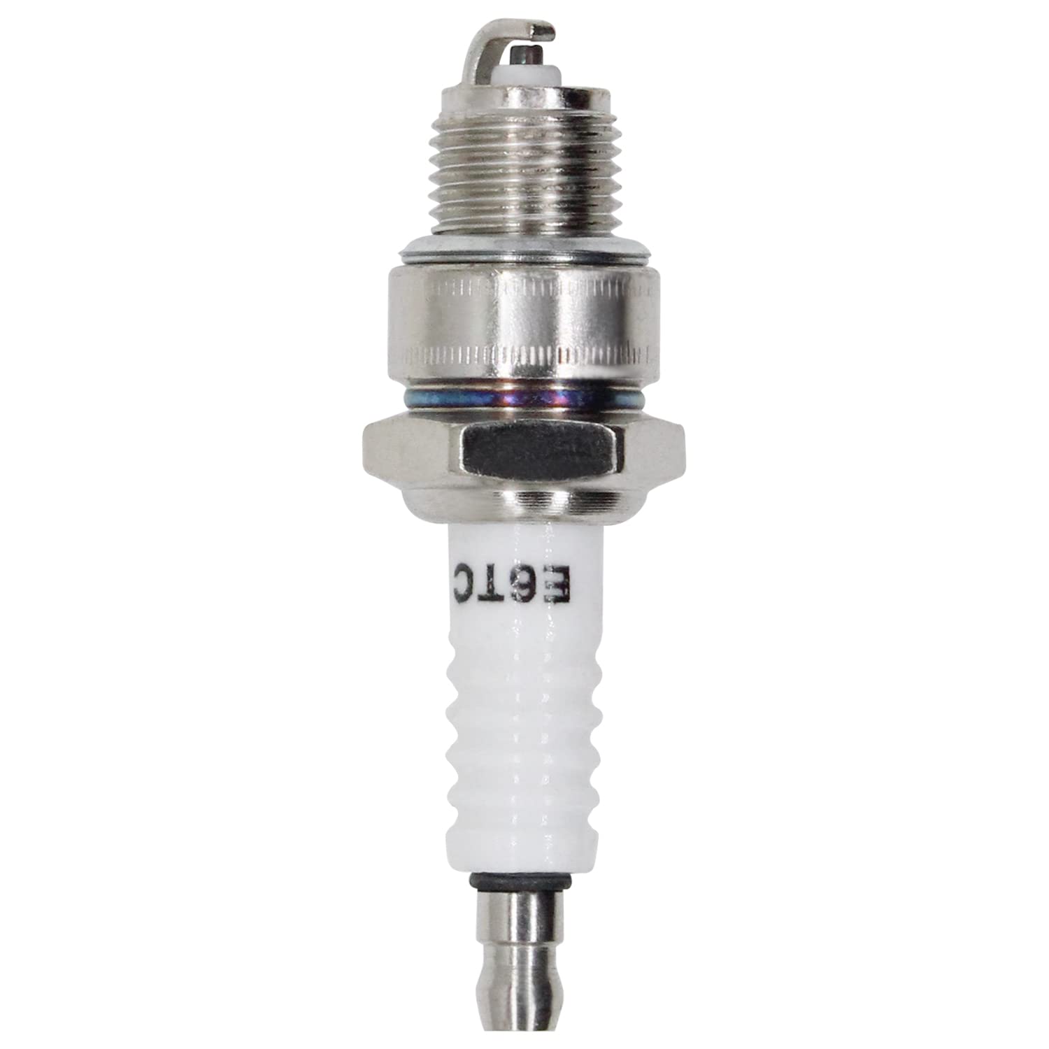 E6TC Spark Plug Fit for 50cc 70cc 90cc 110cc Motorcycle ATV 4 Wheeler Quad Moped Scooter Go Kart Mini Bike Dirt Pit Bike. (1 pcs)