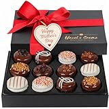 Mother's Day Chocolate Cookie Gift Basket – Gourmet Cookie Assortment, Kosher Vegan – Sweet Gift for Him & Her, Birthdays, Anniversaries, Holidays & Special Occasions