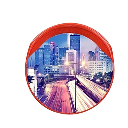 Miroir convexe de sécurité routière grand angle 80cm pour trafic et parking