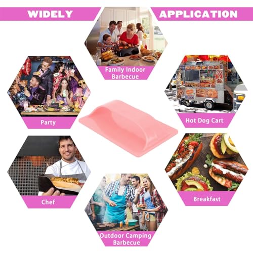 Image of Hot Dog Slicing Tool, Plastic Sausage Cutter Kitchen Hand Cutting Machine for BBQ Outdoor Camping Grill