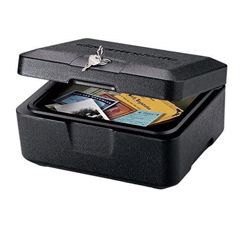 SentrySafe Fireproof Box with Key Lock for Home or Office Protects Money, Documents, or Other Personal Items, 0.15 Cubic Feet, 0500