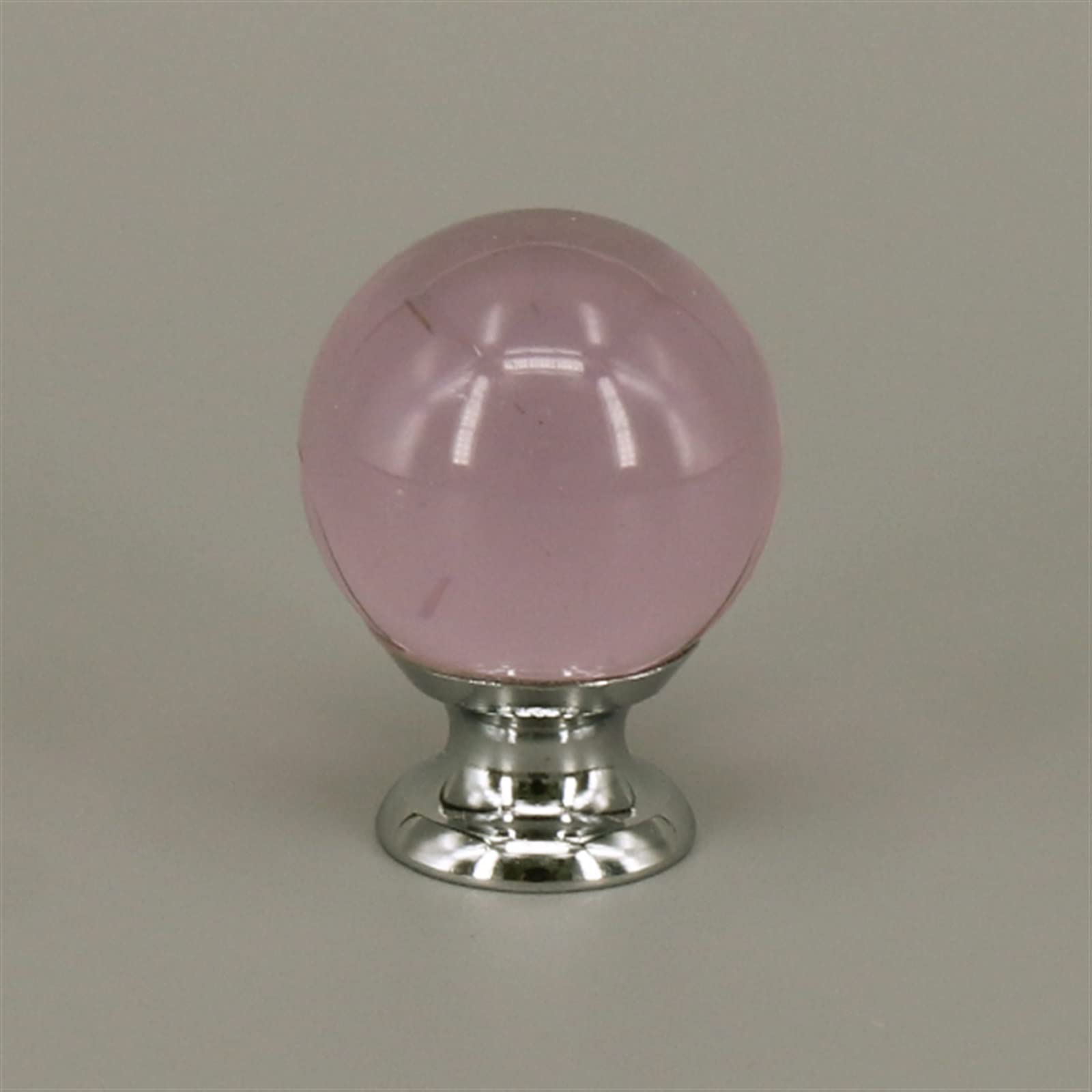 Bouton de meuble rose FIDEMM 30mm pour remplacer poignée placard cassée