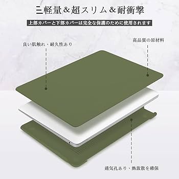 Amazon.co.jp: CISSOOK MacBook Pro 13 インチ ケース アボカド