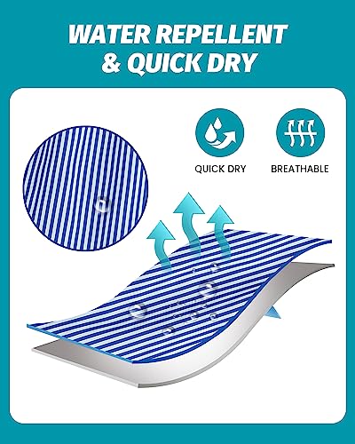 Mens Swim Trunks with Compression Liner 5" Stretch Beach Shorts Quick Dry Bathing Suit Board Shorts Zipper Pockets4