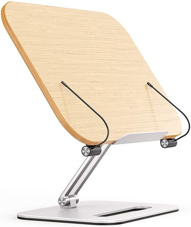 Reading Bracket 360 Rotating Frame Folding Table Shelf Aluminum Alloy See Notebook