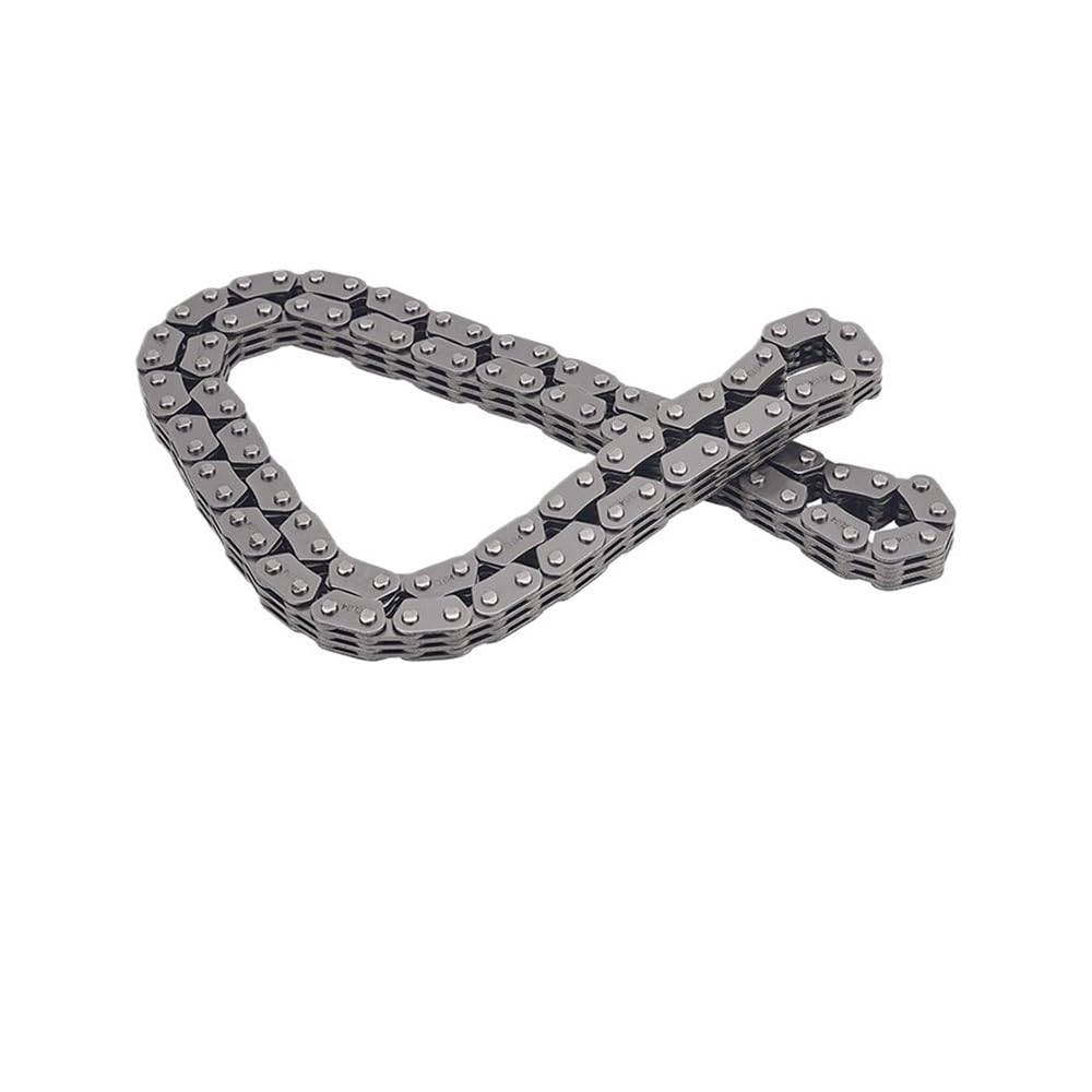 Kt. Passend for WR250F YZ250F 94591-53114 Motorradzubehör Nockenwellen-Steuerkette 3 + 4-114 Glieder .(Flat Buckle)
