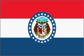 Missouri State Flag Nylon 3 ft. x 5 ft.