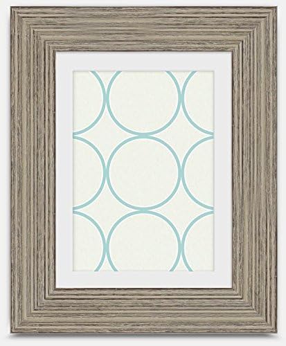 Natural Wood Frame (8x10, Rustic Walnut)