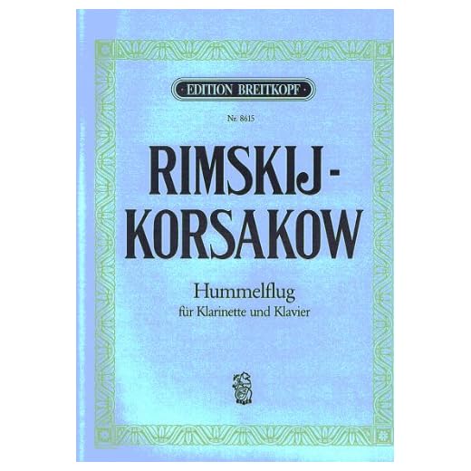 RIMSKY - El Vuelo del Moscardon para Clarinete y Piano (Gabucci)