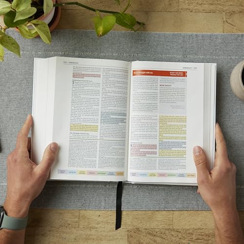 Image of KJV Color Code Study Bible, Revealing God's Truth Color by Color (Black Leathersoft, Red Letter)
