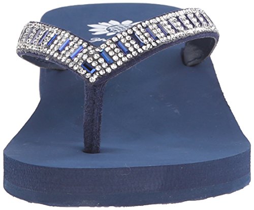 Yellow Box Women's Zemily Sandal, Navy, 9 Medium Us #TOP1