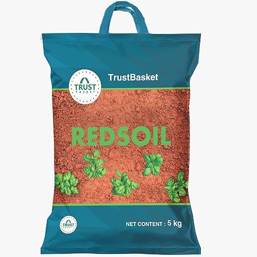 TrustBasket Garden red Soil - 10 Kg | Fertilizer for Plants | Manure for Home Gardening