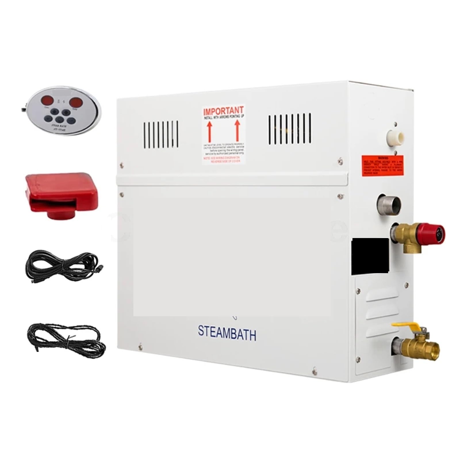 Generator pary do prysznica Domowa maszyna parowa Wyposażenie sauny Sauna SPA Prysznic parowy z cyfrowym sterownikiem(4.5K 22)