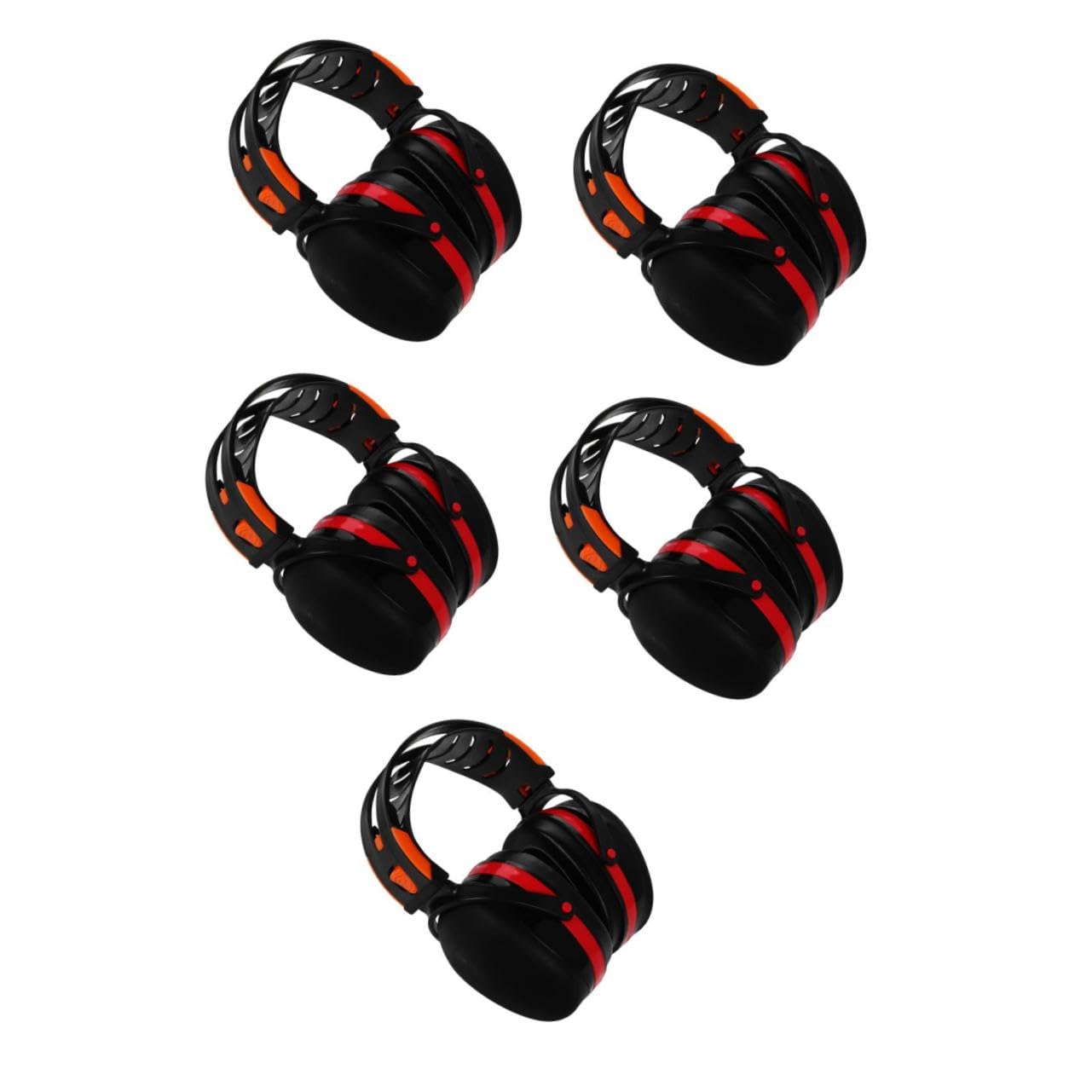 Veemoon 5pièces Casque Anti-bruit Réglable Pour Auditive Pour Travail Sommeil Concerts Avec Isolation Phonique Conçu Pour Adultes