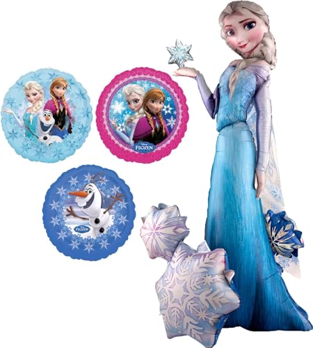 Anagram Frozen Elsa The Snow Queen Airwalkers Birthday Party Supp...