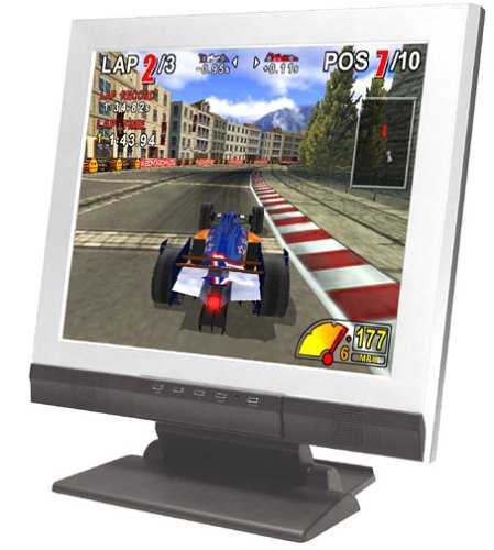 Écran TFT LCD 15" moniteur pour ordinateur Mac et console de salon PS2 Xbox