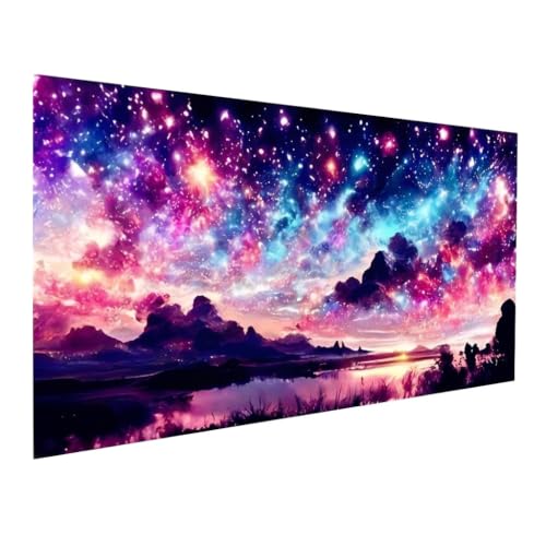 Image of HASTHIP Diamond Painting Kit 5D DIY Starry Night Canvas