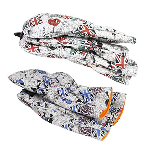 YIJU Conjunto 3 Bandeira Golf Madeira Tampa Da Cabeça para Golf Woods Driver Vermelho/Azul - Vermelh