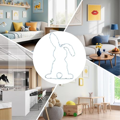Guirlande Lumineuse de Pâques LED à Télécommande pour Décoration de Maison - 4
