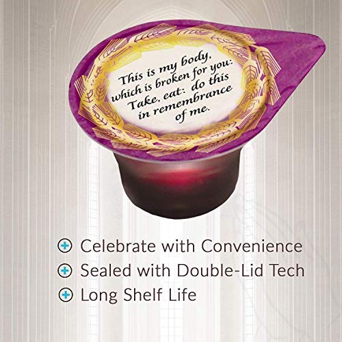 Celebration Cup - Prefilled Communion Cups & Wafer Set - (Pack of 100)