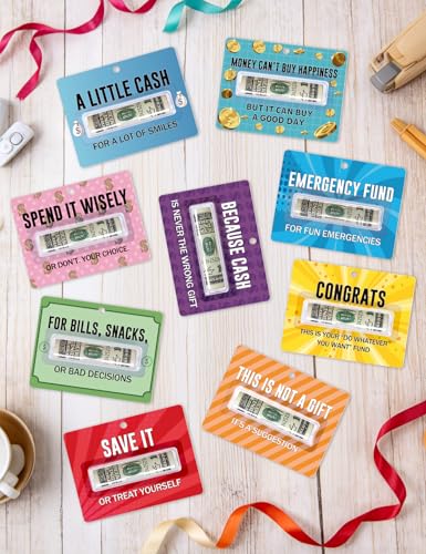 Soportes de regalo para dinero Si Ji, juego de 9 piezas originales para entregar efectivo 6