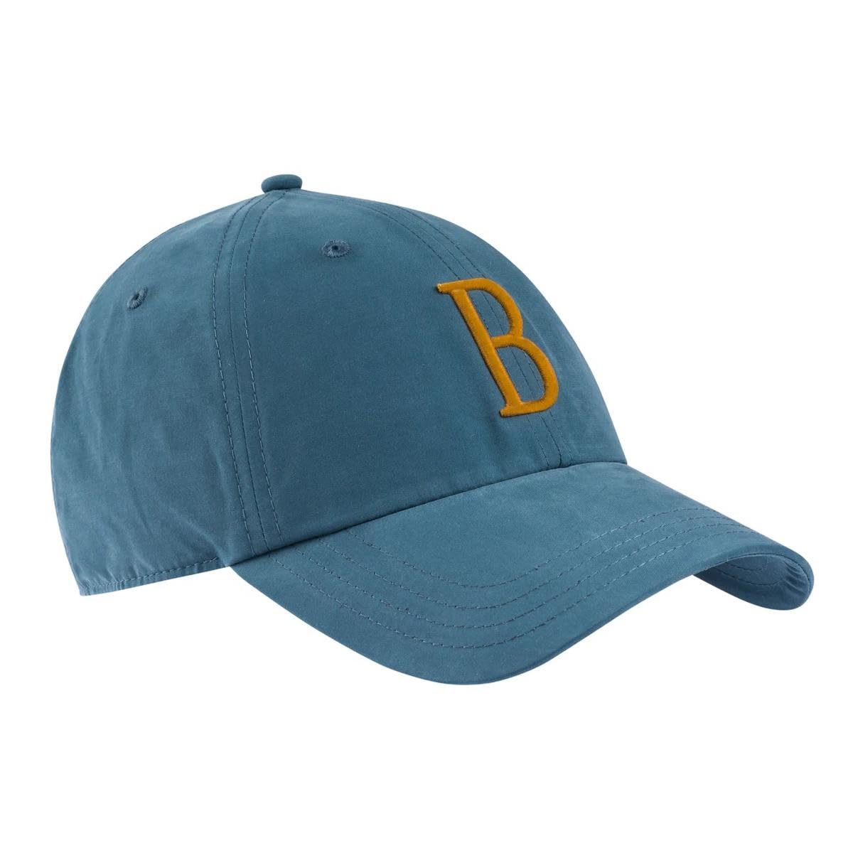 Beretta Grey Big B Cap Petrol Blue & Mustard