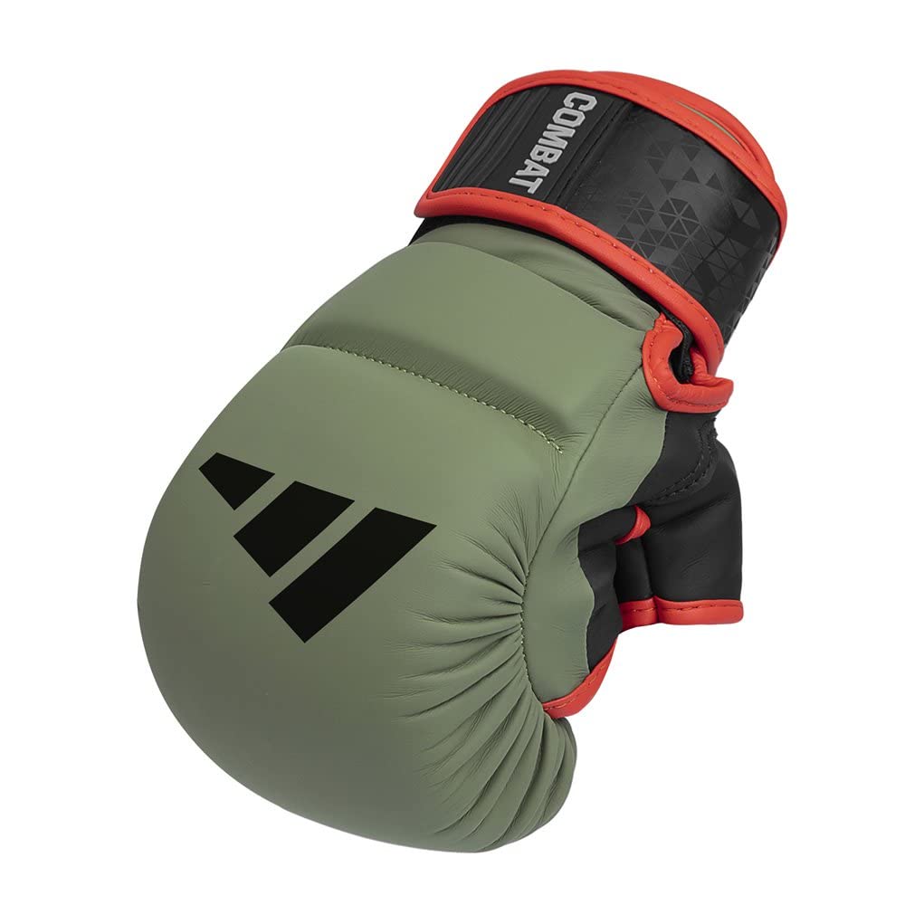 adidas Combat 50 Sparring Grappling Handschuh – Armeegrün