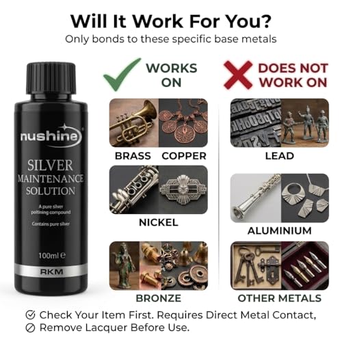 Solución de mantenimiento para plata Nushine 3.4 Oz miniatura 4