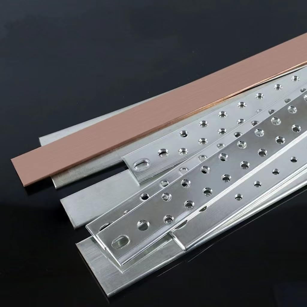 Coavoo 1Pcs Tin Plated Tinned Flat Copper Bar Busbar Stock 4mm X 40mm X 300mm (0.16" X 1.57" X 11.81"), 99.99% Pure Cu For DIY Metalworking Electrical, And Industrial - View #8