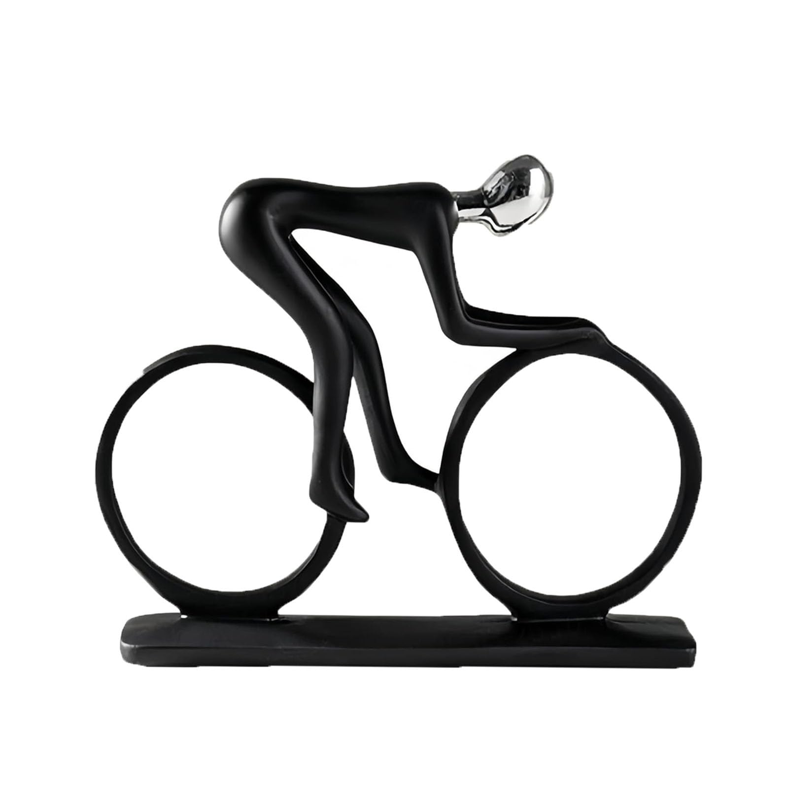 JOUFNING Abstract Decor Sculpture - Office Desk Statue Accessories, Rustic Farmhouse Collectibles, Home Decoration Figurine, for Living Room, Bookshelf, Housewarming Gifts