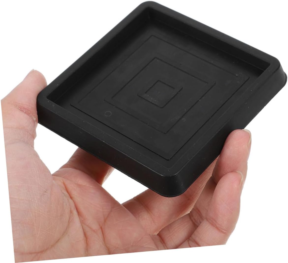 DOITOOL 12pcs Rubber Skid Furniture for Chairs Beds Multi-Function Wheel Stoppers Protect Floors from Scratches and Noise Pads