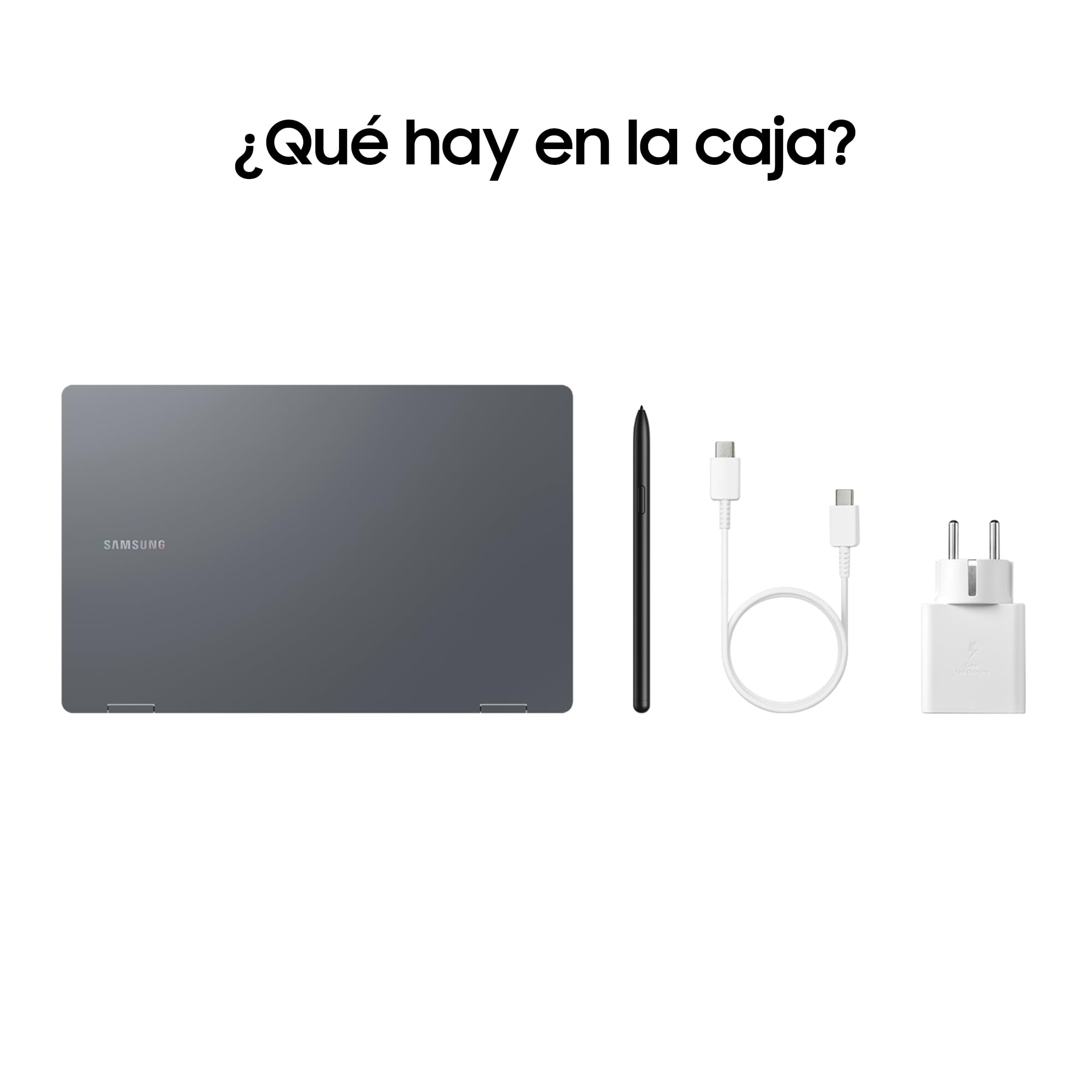 Samsung Galaxy Book4 360, Ordenador Portátil Convertible 15.6" Full HD, Táctil y S Pen, Intel Core 5-120U, 8GB RAM, 512GB SSD, Intel Graphics, Windows 11 Home, Gris, Teclado QWERTY Español