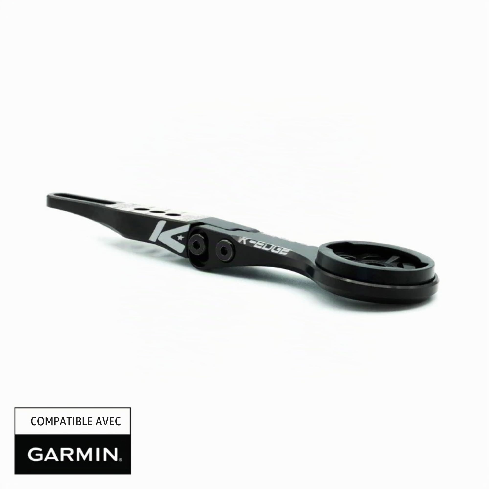 K-EDGE Garmin Support de Guidon intégré Noir