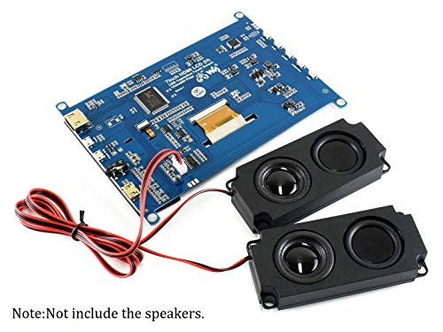 Image of Waveshare 7inch HDMI LCD (H) 1024x600 IPS Capacitive Touch Screen LCD Display HDMI Module for Raspberry Pi, Jetson Nano, BB Black, Banana Pi, Microsoft XBOX360 and Nintendo Switch