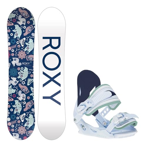 Roxy Poppy Girls Snowboard Package