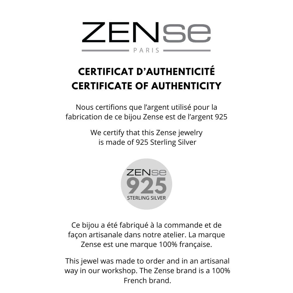 ZENSE - Collana da uomo con croce latina in argento massiccio spazzolato 925, realizzata a mano - Anti-ingiallimento rodio - Altezza 3,5 cm - Cordino nero 55 cm - Certificato di autenticità