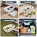 NEZART Multipurpose Collapsible Pet Bathtub with Water Drain Plug, Fold-able Bathtub for Puppy Small Dogs Cats, Portable & Space Saving Design, Gray