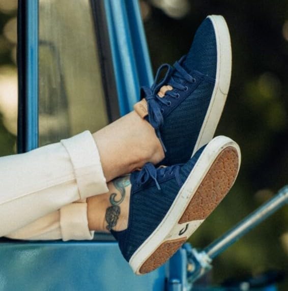 OLUKAI Pehuea Li Women's Lace-Up Sneakers, Casual Everyday Shoes with Drop-in Heel, Lightweight & Breathable Mesh Design, All-Day Comfort & Support - Image 2