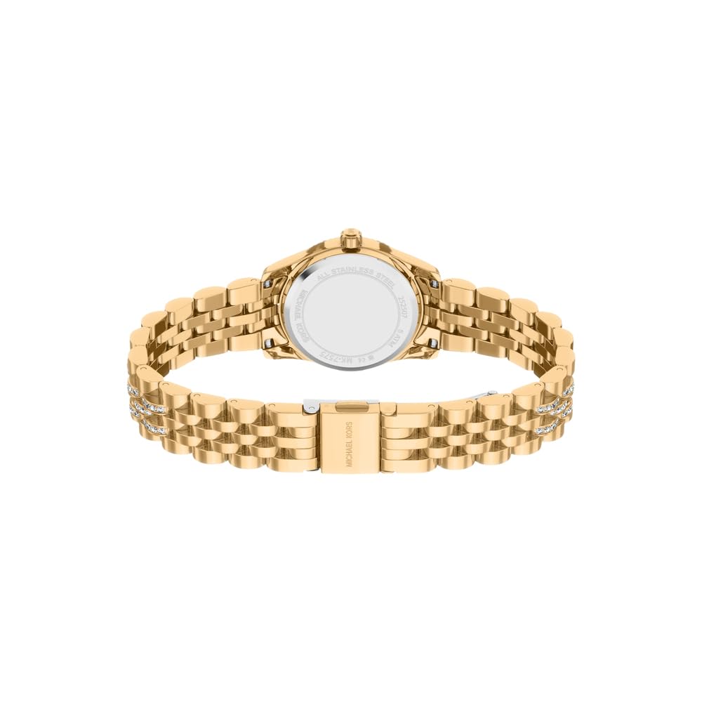 Michael Kors Lexington MK7575 - Reloj de Acero Inoxidable Dorado de 26 mm para Mujer