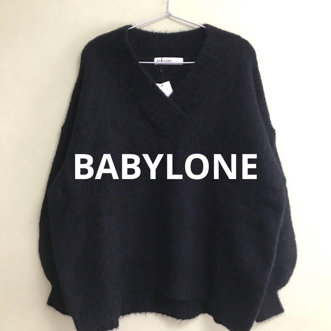 Amazon.co.jp: babylone バビロン アルパカvネックプルオーバー