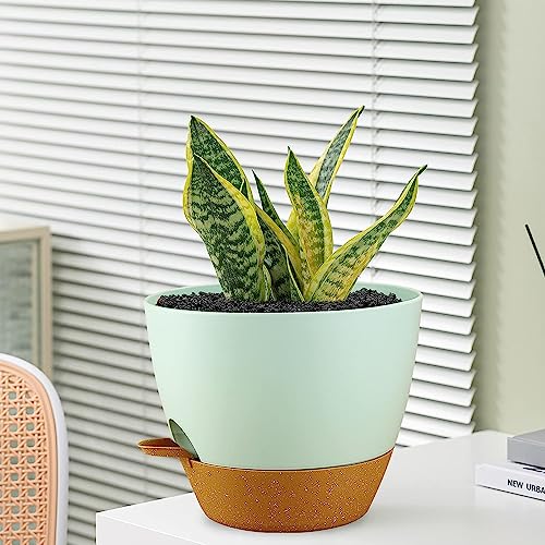 PRIYMAL 25/23/20cm Self-Watering Plant Pots Indoor & outdoor - Image 2