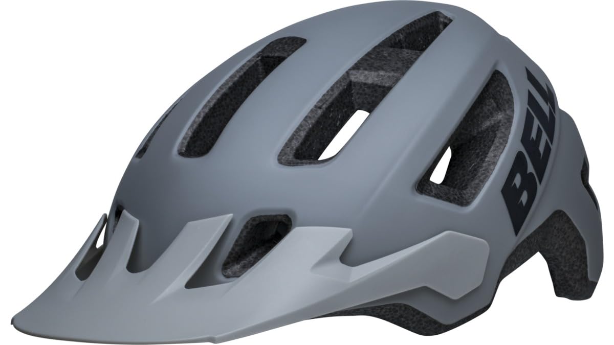 Bell Unisex Jugend Nomad 5 Fahrradhelme, grigio opaco, Einheitsgröße