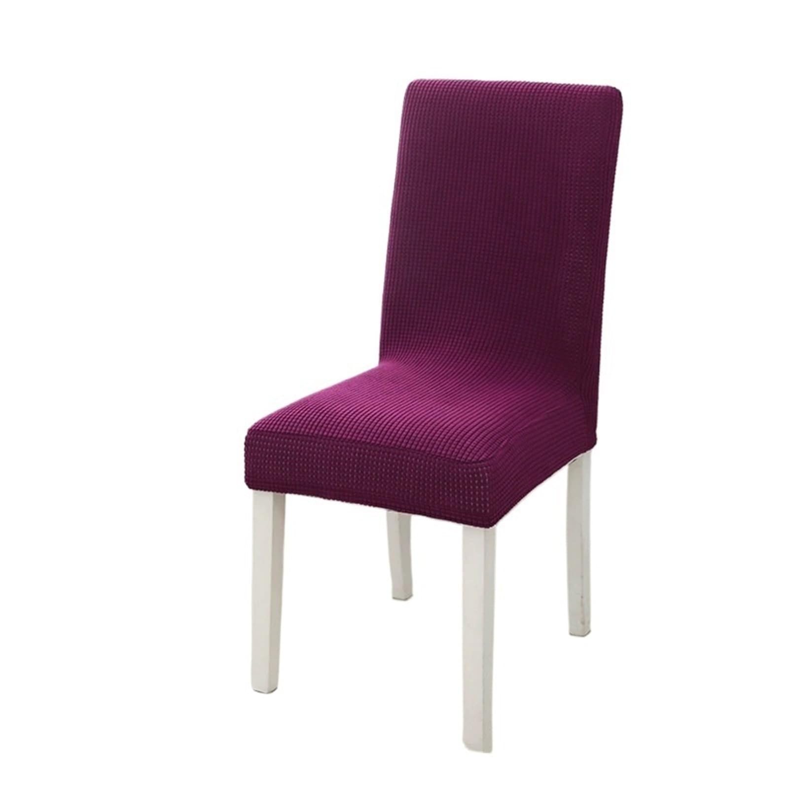 ECPGPMDLDT Chair Covers Stretch Kitchen Dining Room Chair Covers Removable Washable Dining for Conferences Family Dining Wedding Banquets(F,4pcs)