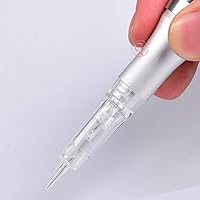 Vista 6 de Cartucho de agujas de maquillaje permanente para máquina de tatuaje Eyliner de cejas 1P 3P 5P 5F 7F para sombra de cejas en polvo degradado