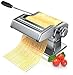 Produktbild Arendo - Manuelle Nudelmaschine Edelstahl, Pastamaker, Pastamaschine, verschiedene Stärken, manuell, Duplexvorsatz für Tagliolini Spaghetti Fettuccine Tagliatelle 2mm und 6 mm - Silber