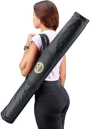 Miniatura 7 de Triton Premium - Tapete de mesa de póquer para 8 jugadores, portátil, multielastano, de goma, portátil, con bolsa de transporte de tela Oxford con