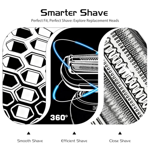 Image of 73S Series 7 New Generation Shaver Replacement Head for Braun S7 Electric Shavers - Compatible with Braun Shaving Razor Model 7020s, 7025s, 7027 cs, 7071cc, 7075cc, 7085cc