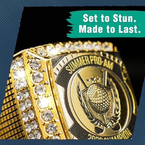 Image of TrophySmack Custom Championship Ring - Size 12 Trophy