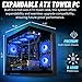 Panorama RTX 5080, Ryzen 7 8700F, 32GB DDR5 RAM, 2TB NVMe Gen4 SSD, Prebuilt Gaming Desktop PC w/Windows 11 Pro, 3-Year Warranty, RGB Keyboard+Mouse, Internal Wi-Fi 6E, 3X DP & HDMI