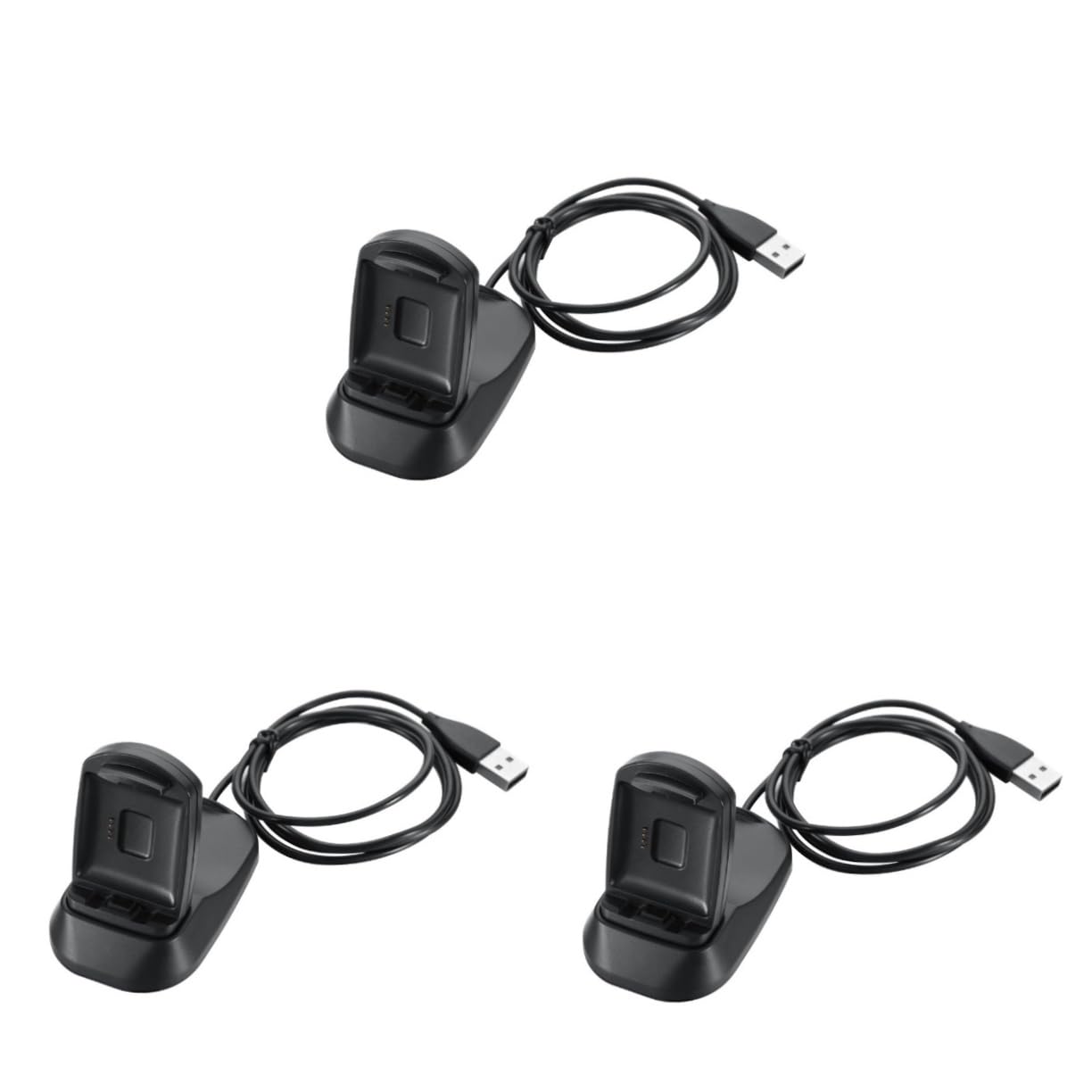 UPKOCH 3pezzi Supporto Di Ricarica Per Smartwatch Blaze Con Cavo Usb Stazione Di Caricamento Compatta e Leggera Per Viaggi e Uso Quotidiano Sicurezza Garantita e Ricarica Veloce